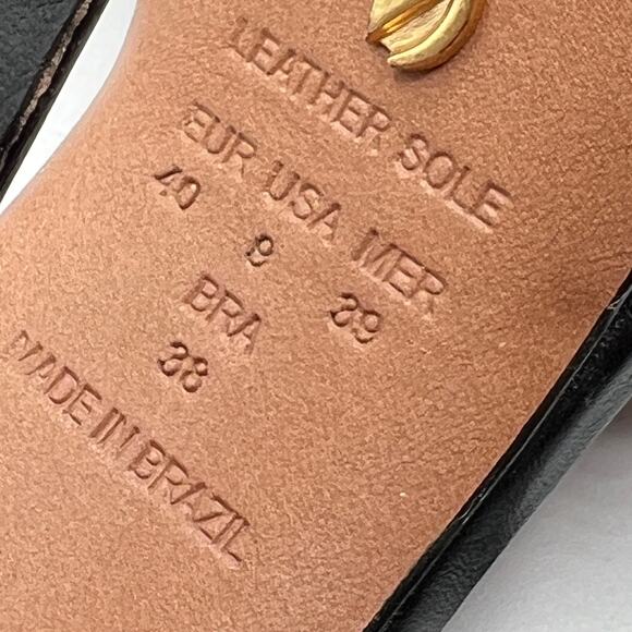 Anthropologie Vicenza Black Knotted Platform Heels EU 39 US 9 - Picture 7 of 11